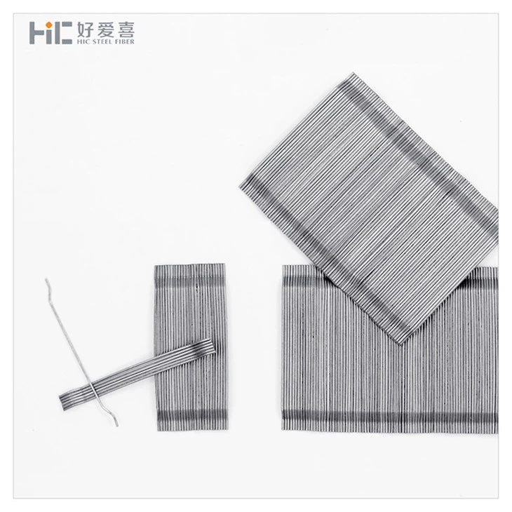 Hooked Glued Carbon Steel Fiber